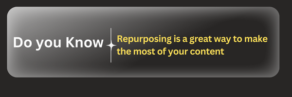 How to Repurposing & optimizing existing content